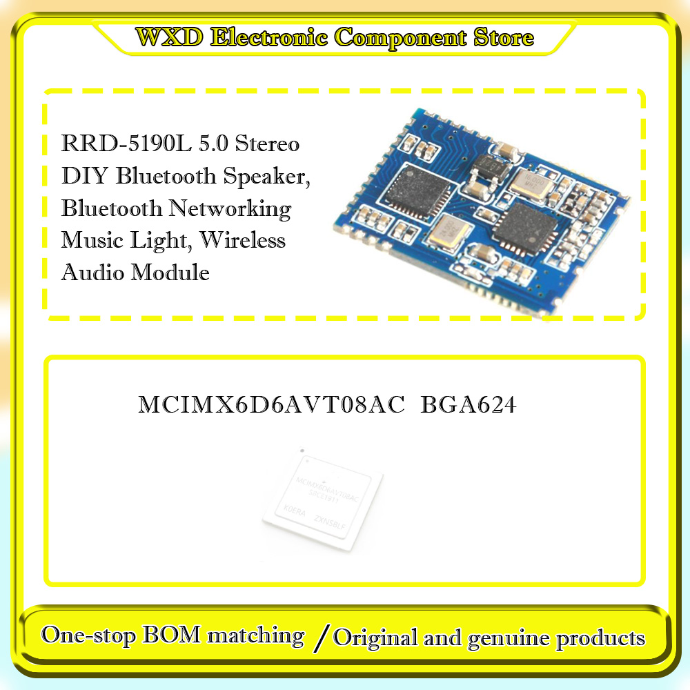 Audio Music Logo - MCIMX6D6AVT08AC AD 10AC AD RRD-5190L 5.0