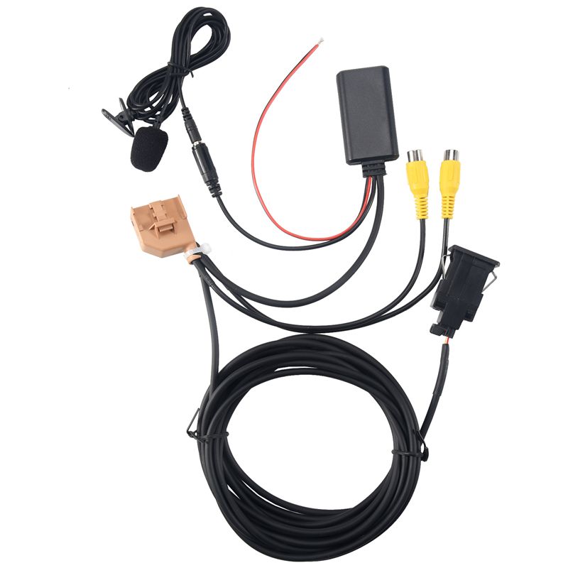 Audio Music Only - อัพเกรด 12V MMI 2G รถบลูทูธอะแดปเตอร์สายเคเบิล AUX