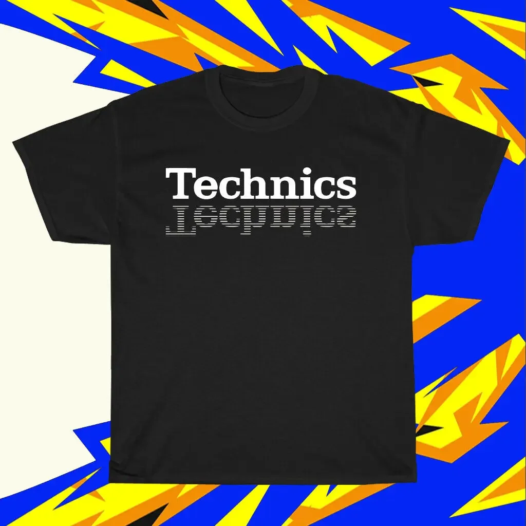 Audio Music Logo - ใหม่เสื้อยืด Technics Audio Music Logo Men'S
