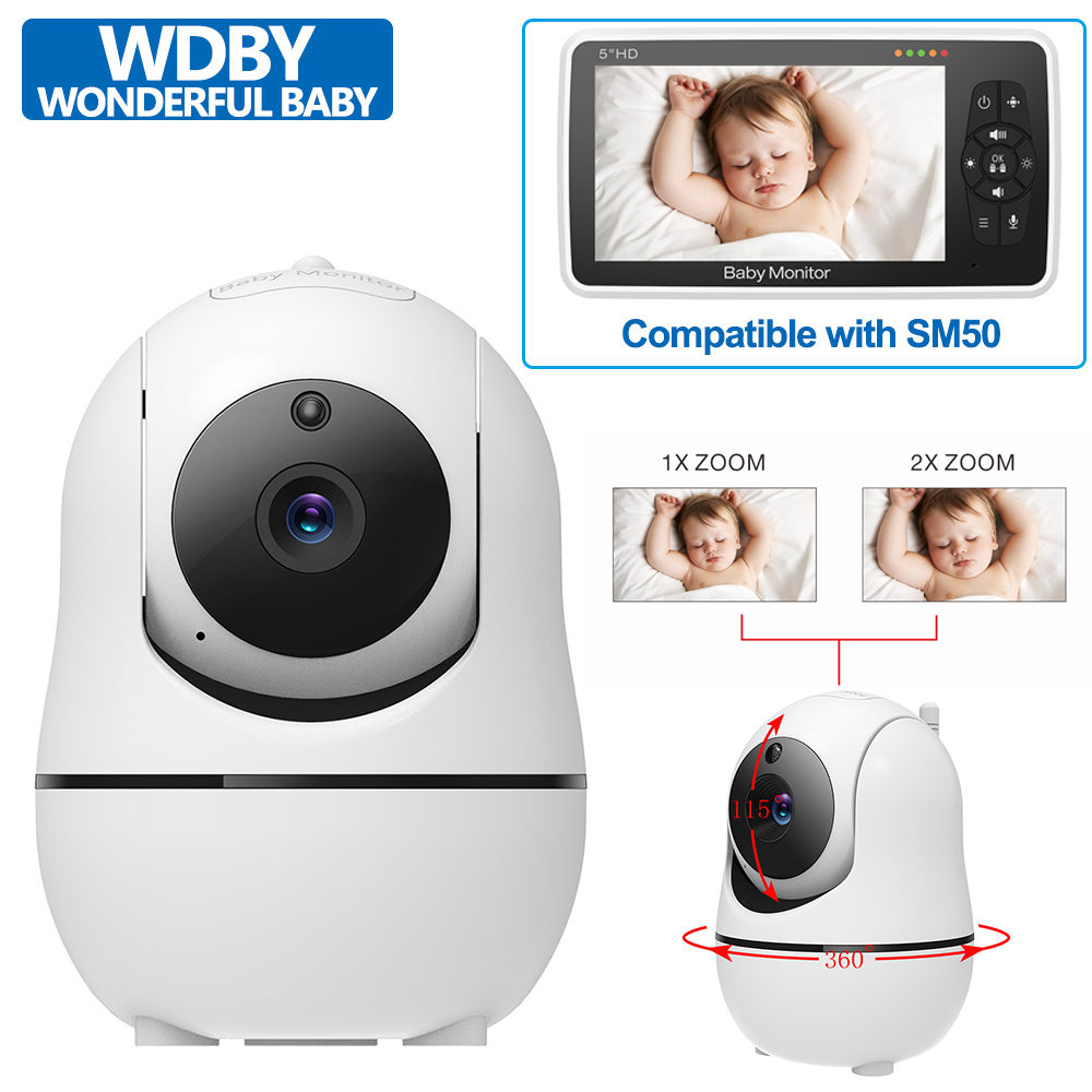 Audio Music Video - แยกกล้องสําหรับ SM50 Video Baby Monitor 4x