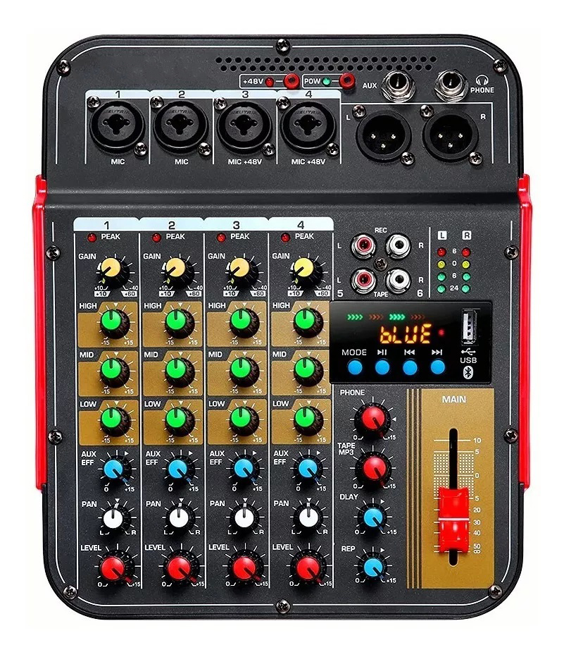 เครื่องผสมสัญญาณเสียงบลูทูธและ - Audio Music Recorder บทวิจารณ์และราคา