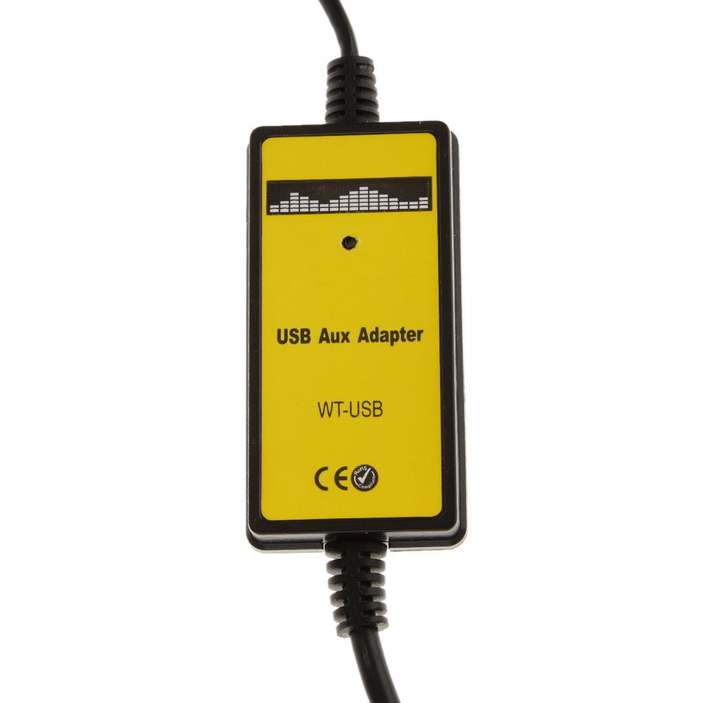 อะแดปเตอร์เสริมในรถยนต์ ช่องใส - Audio Music Changer บทวิจารณ์และราคา