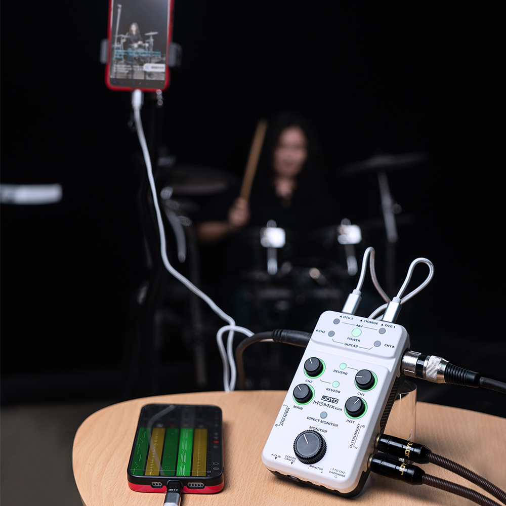 JOYO เครื่องผสมเสียง MOMIX PRO - Audio Music Mixer บทวิจารณ์และราคา