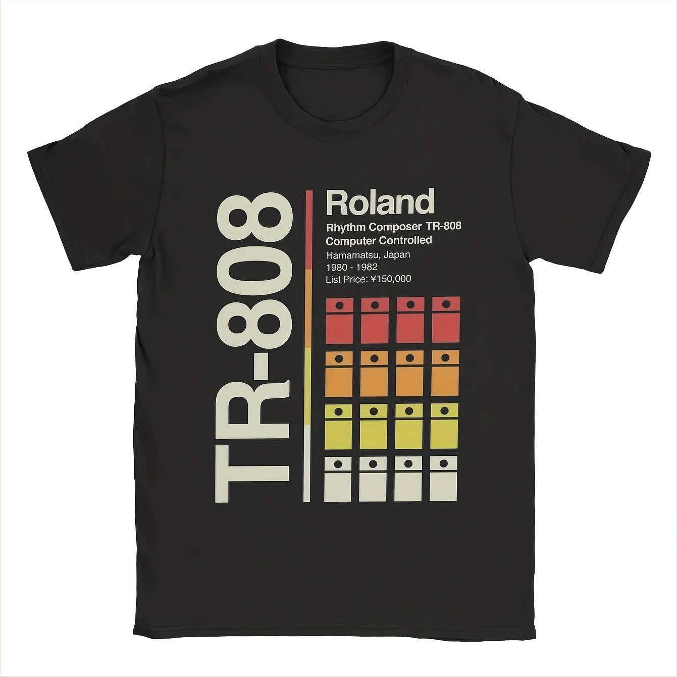 เสื้อยืดลายดนตรีเรโทรสำหรับผู้ - Audio Music Logo บทวิจารณ์และราคา