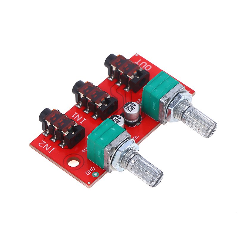 △   มิกเซอร์สัญญาณเสียงสเตอริโ - Audio Music Mixer บทวิจารณ์และราคา