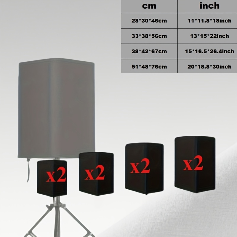 ฝาครอบลำโพง 2 ชิ้น เหมาะสำหรับ - Audio Music Only บทวิจารณ์และราคา