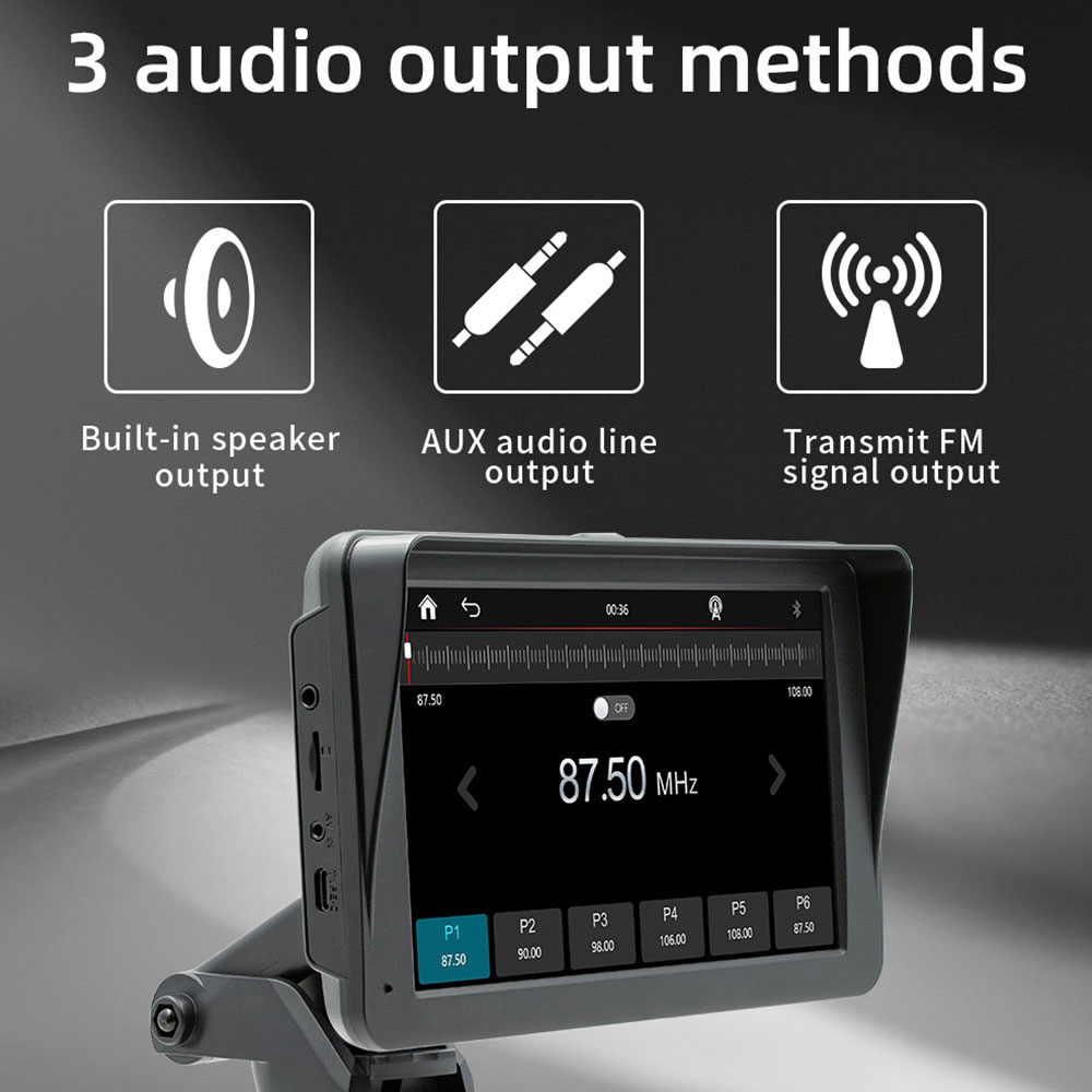 หน้าจอสัมผัส HD ขนาด 7 นิ้ว รอ - Audio Music Only บทวิจารณ์และราคา