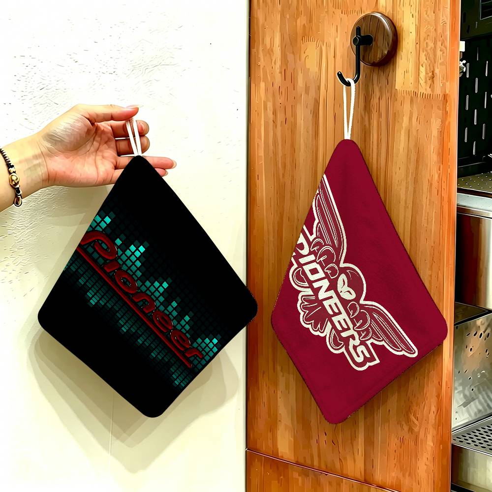 ผ้าเช็ดมือแขวนผนังลายโลโก้ P-P - Audio Music Logo บทวิจารณ์และราคา