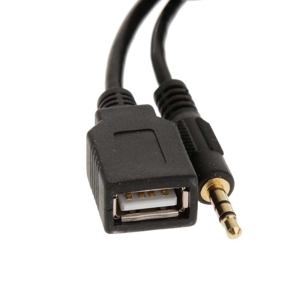 อะแดปเตอร์เสริมในรถยนต์ ช่องใส - Audio Music Changer บทวิจารณ์และราคา
