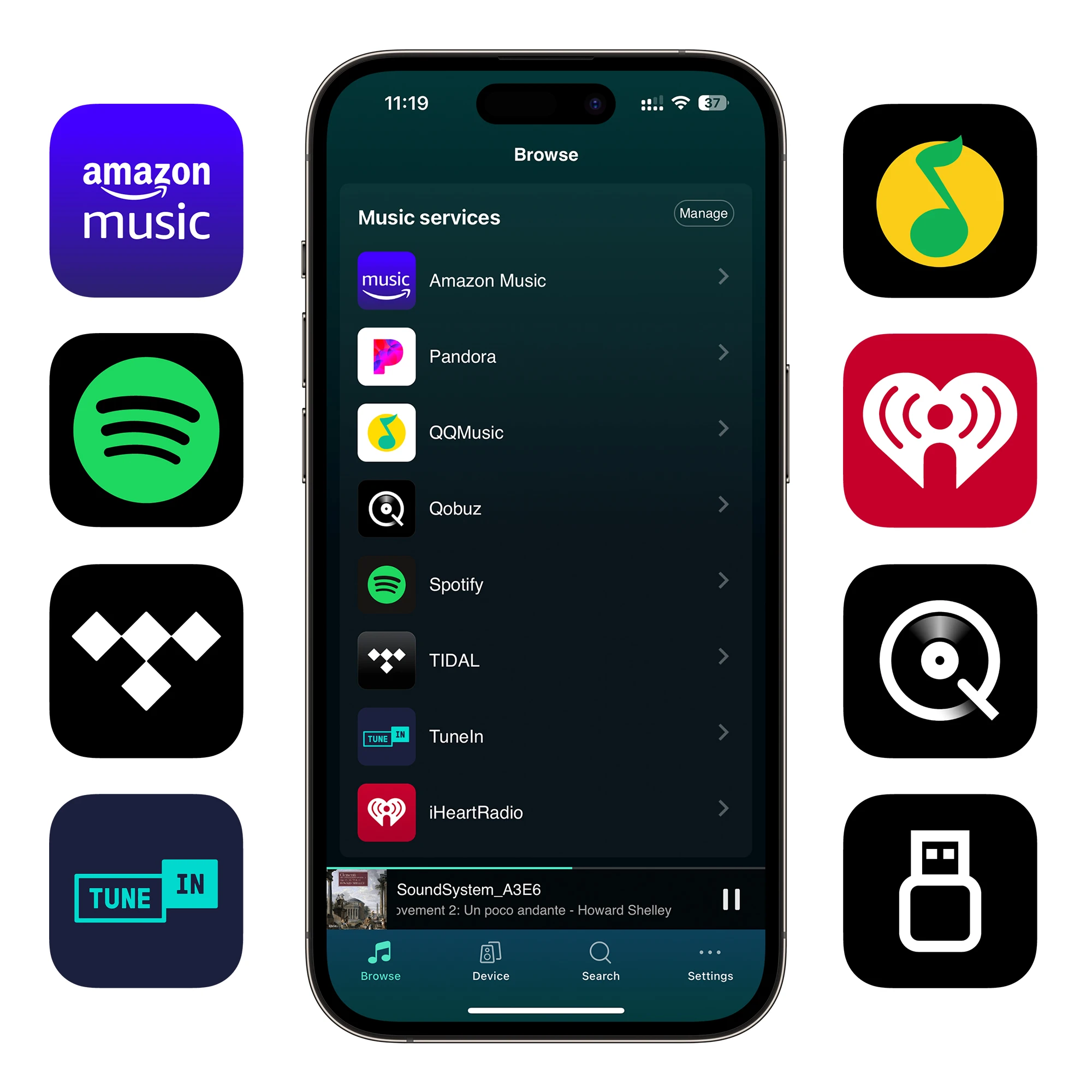 อะคริลิค S10+ เครื่องสตรีมเพลง - Audio Music Only บทวิจารณ์และราคา
