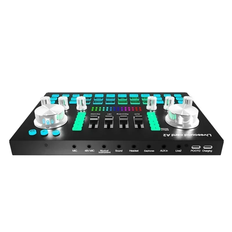 A2 การ์ดเสียงการ์ดเสียงสดบลูทู - Audio Music Mixer บทวิจารณ์และราคา