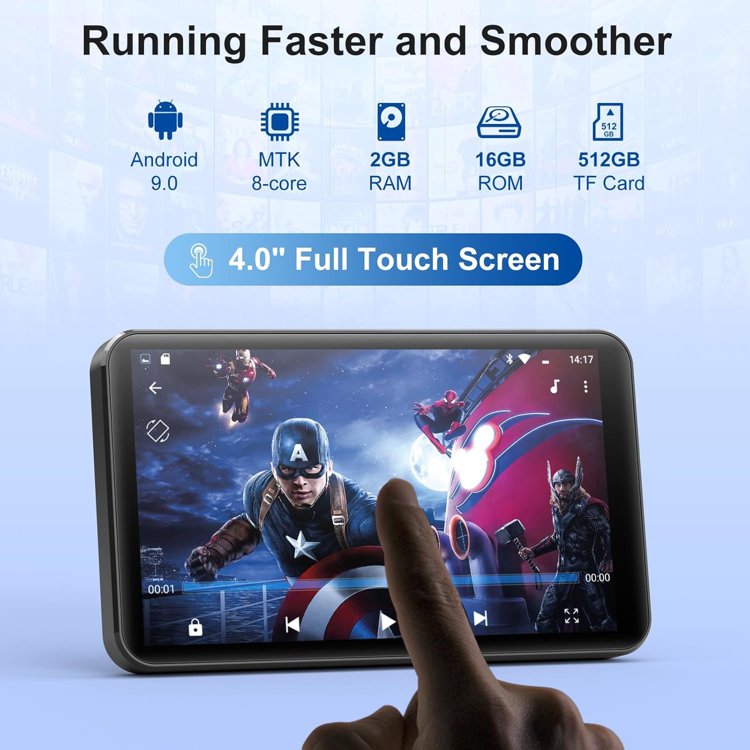 เครื่องเล่น MP3 พร้อม Bluetoot - Audio Music Recorder บทวิจารณ์และราคา