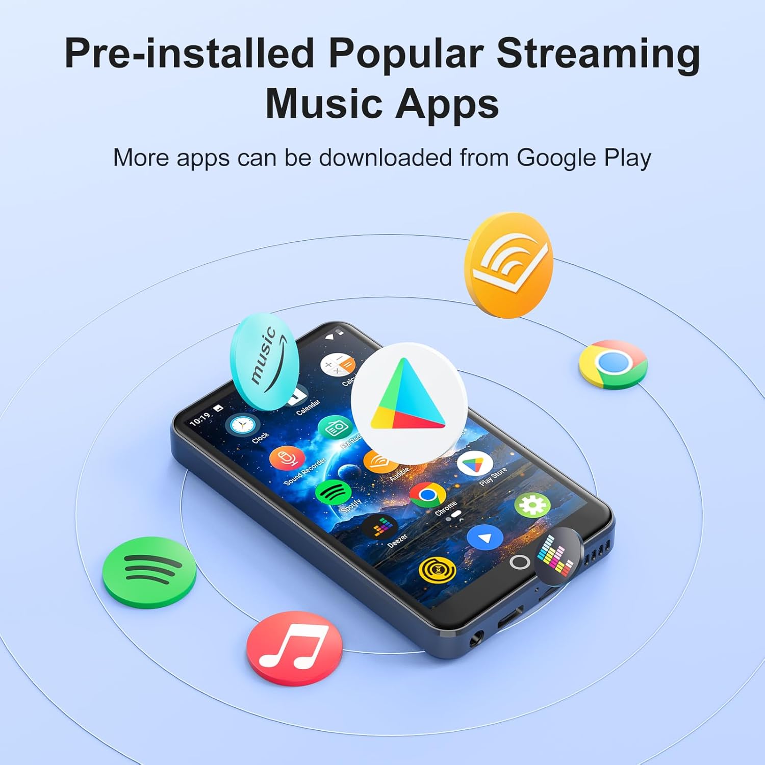 เครื่องเล่น MP3 พร้อม Bluetoot - Audio Music Recorder บทวิจารณ์และราคา