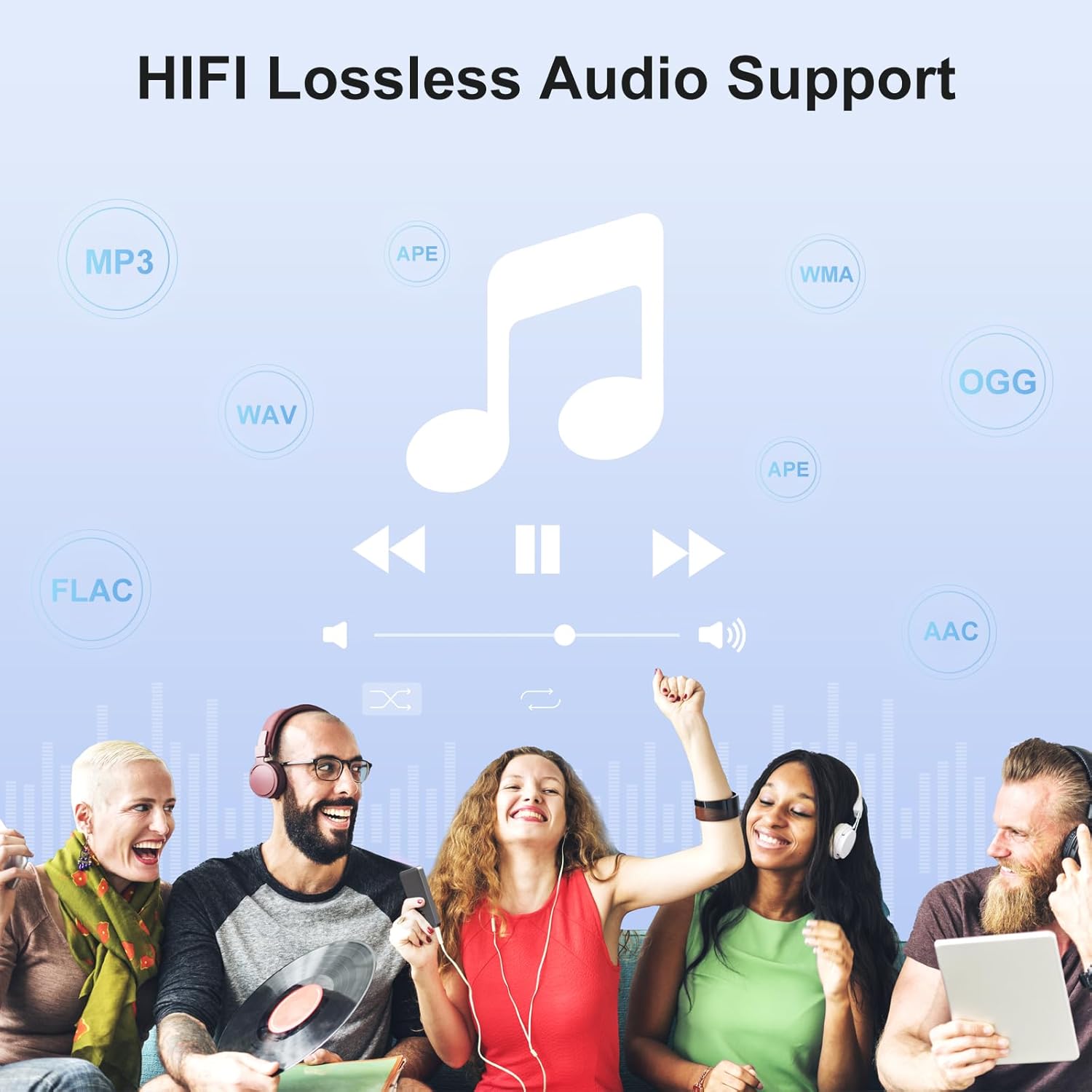 เครื่องเล่น MP3 พร้อม Bluetoot - Audio Music Recorder บทวิจารณ์และราคา