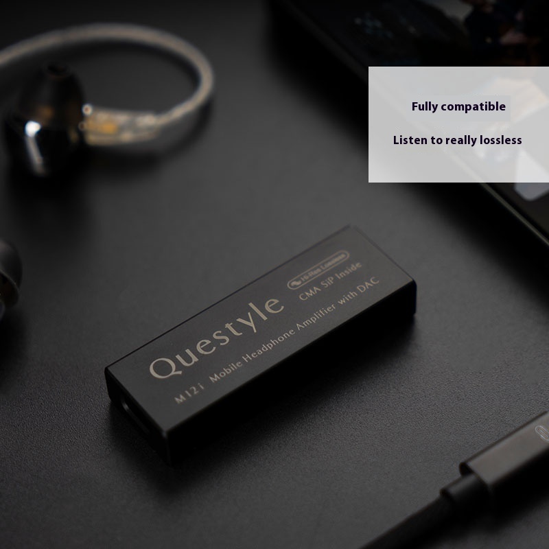 QUESTYLE M12i แบบพกพาเครื่องขย - Headphone Amplifier Dac บทวิจารณ์และราคา
