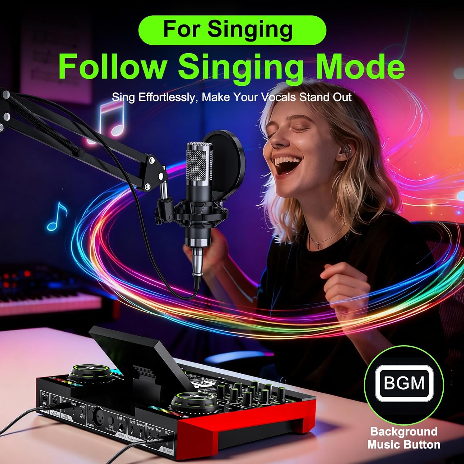 Tenlamp G10 อุปกรณ์มิกเซอร์เสี - Audio Music Mixer บทวิจารณ์และราคา