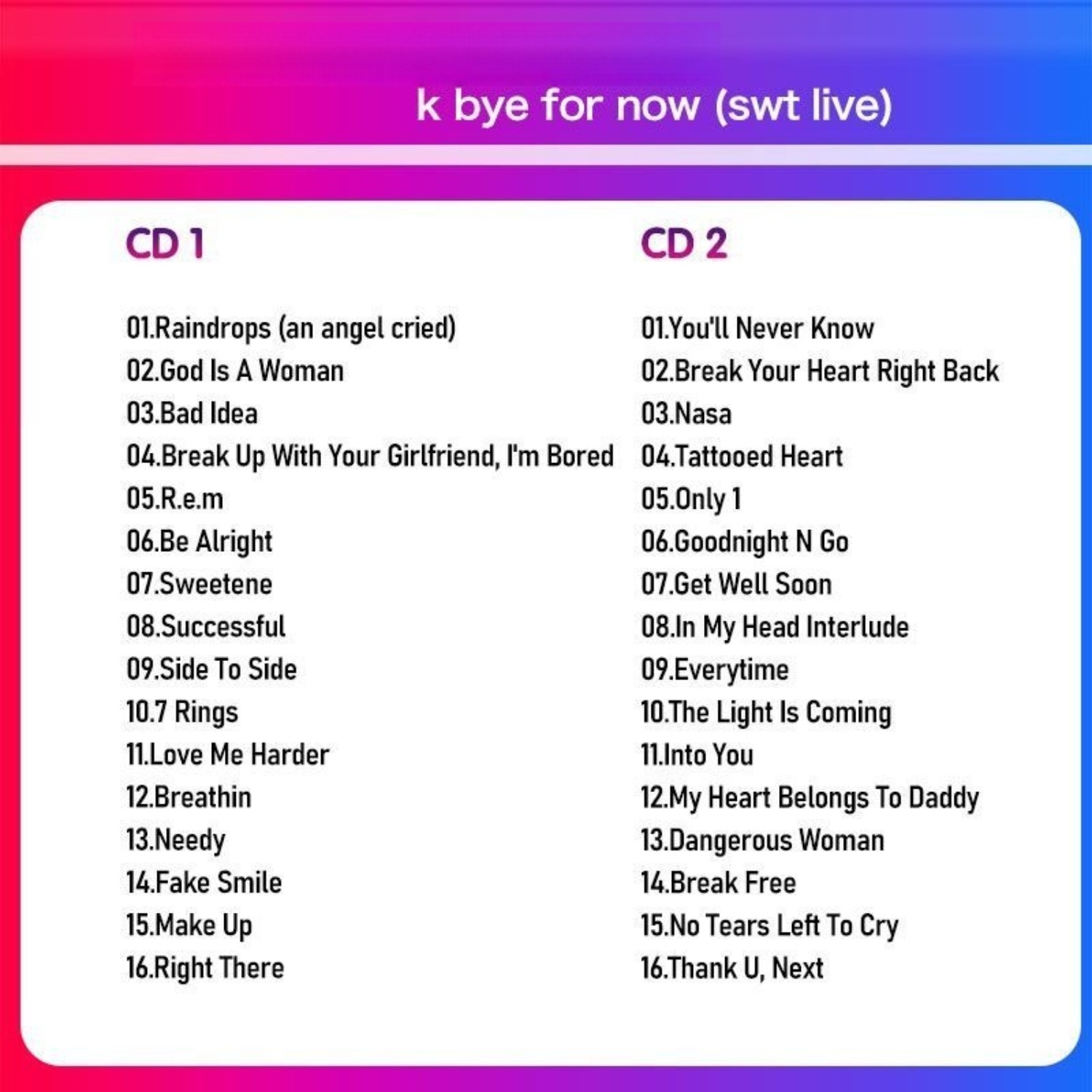 อัลบั้มเสียงการแสดงสดแบบแผ่นซี - Audio Music Only บทวิจารณ์และราคา