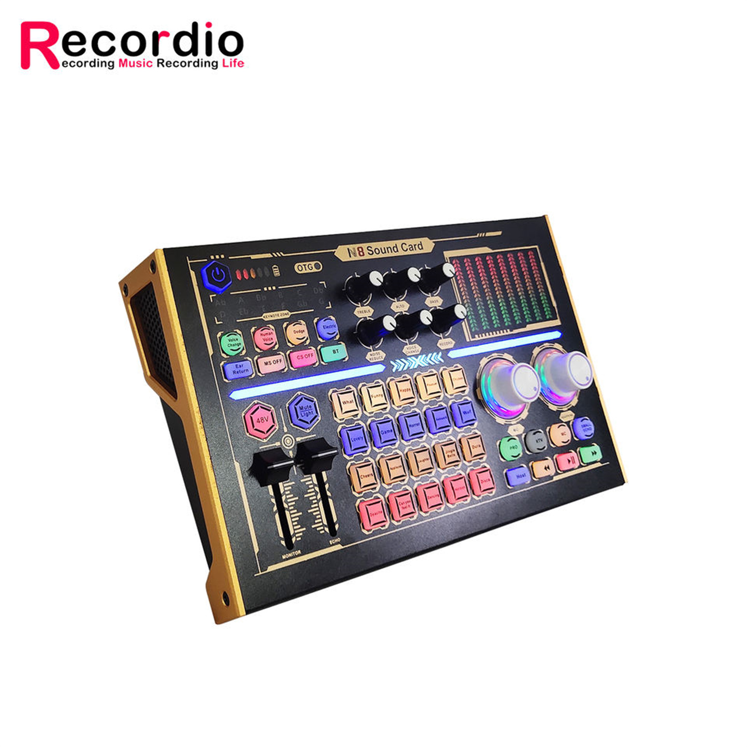 GAX-N8 Professional การ์ดเสียง - Audio Music Mixer บทวิจารณ์และราคา