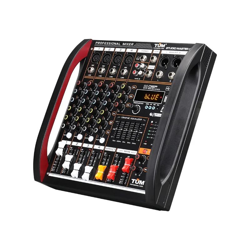 4 / 8-Channel Mixer DSPก้องกัง - Audio Music Mixer บทวิจารณ์และราคา