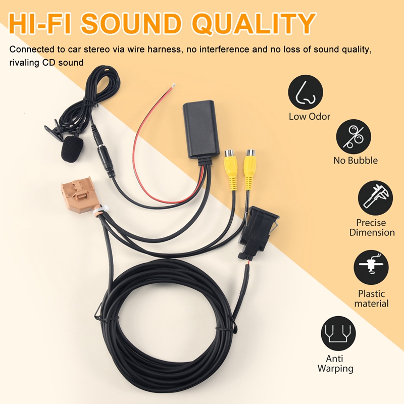 12V MMI 2G รถบลูทูธอะแดปเตอร์ส - Audio Music Only บทวิจารณ์และราคา