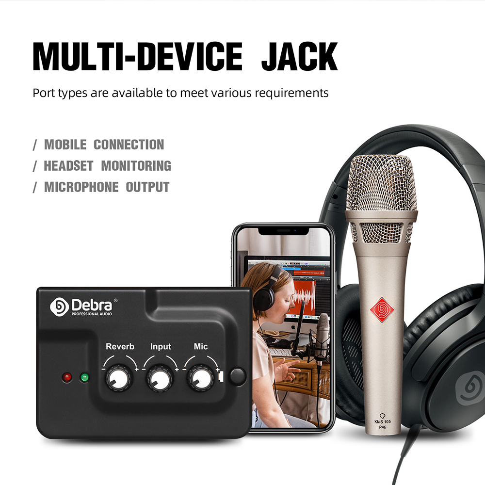 K3000การ์ดเสียงอินเทอร์เฟซเครื - Audio Music Recorder บทวิจารณ์และราคา