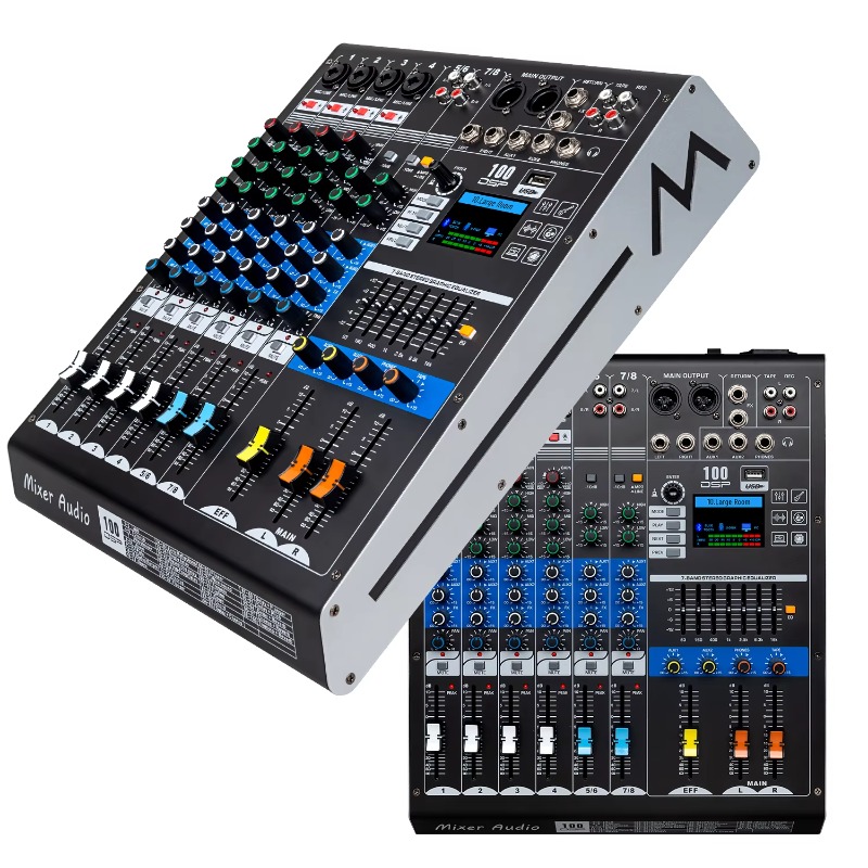 GAX-HLM80 เครื่องผสมเสียงสีเขี - Audio Music Mixer บทวิจารณ์และราคา